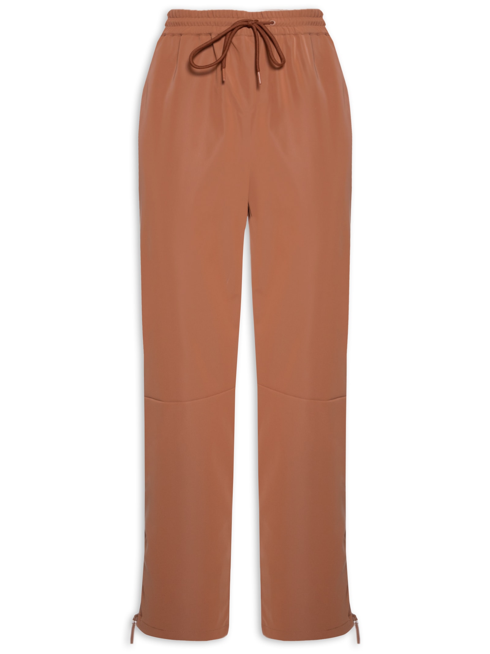 Calça Like Leather Emborrachada Bege Animale Jeans