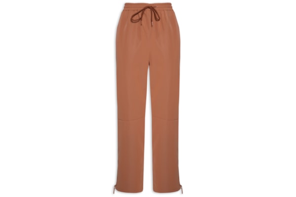 Calça Like Leather Emborrachada - Bege