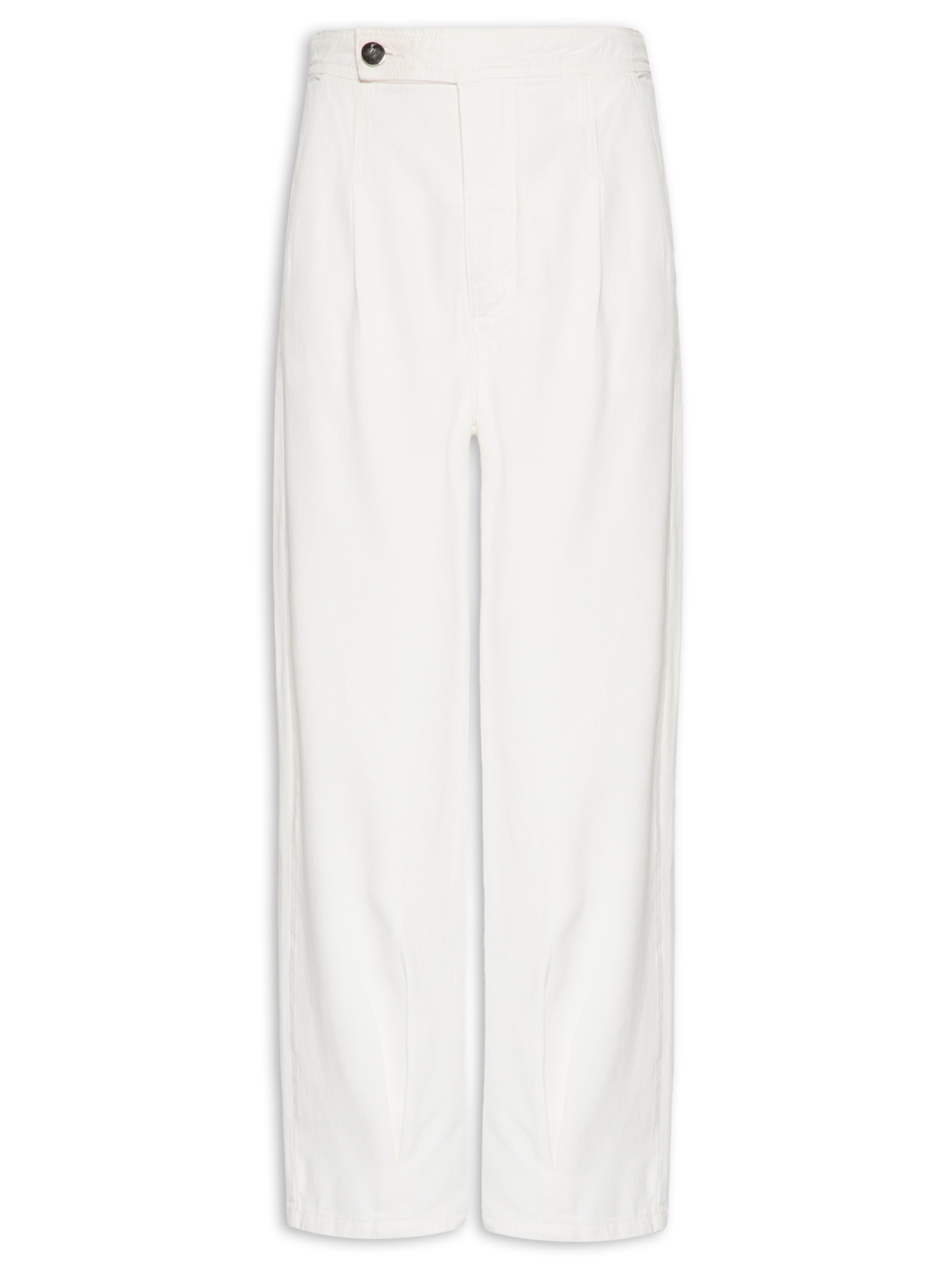 Calça Loose Off Macacão Branco Animale