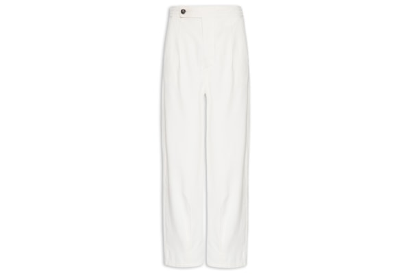 Calça Loose Off Macacão - Branco