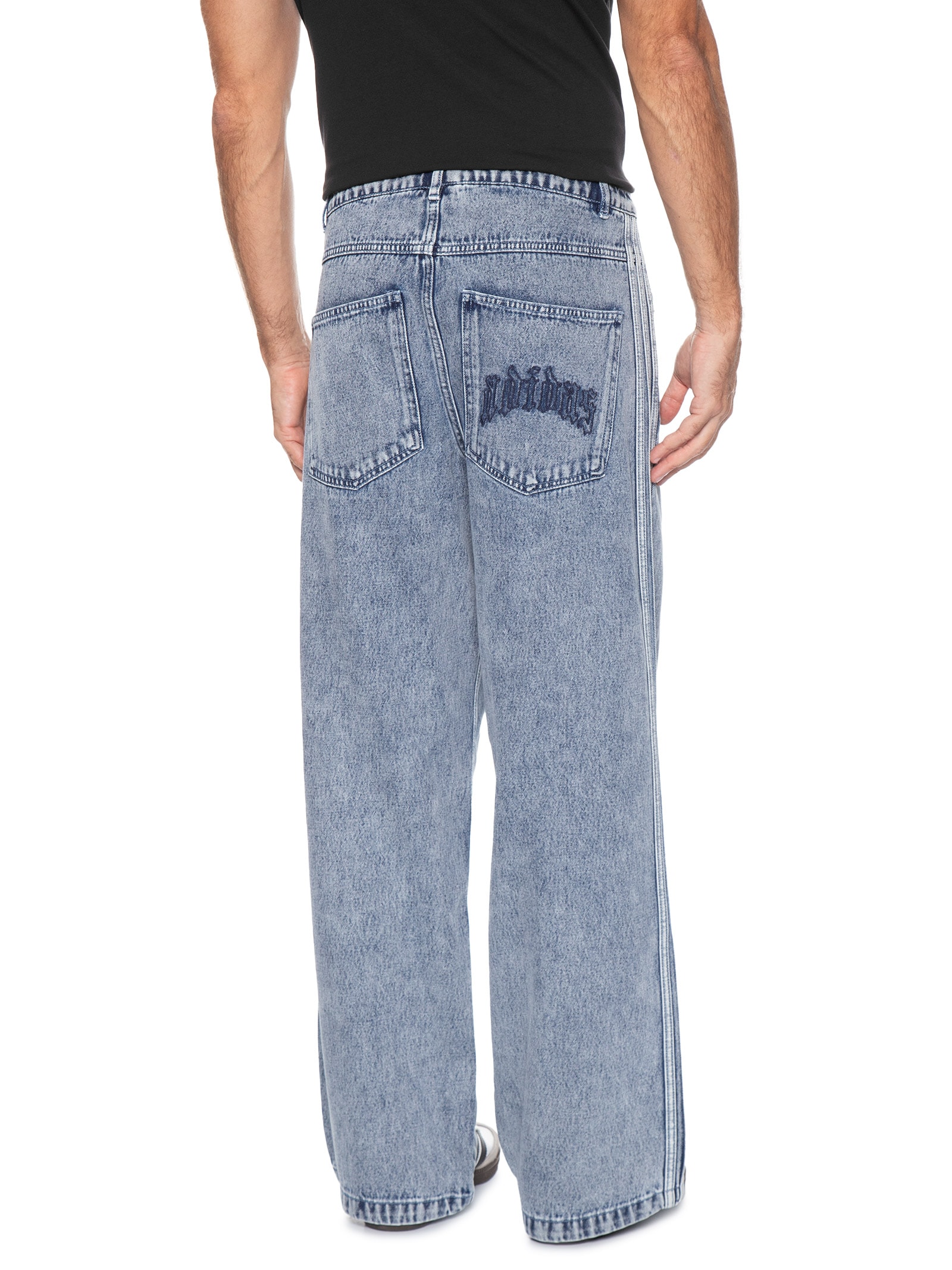 Calça Masculin Jeans Azul Adidas Originals