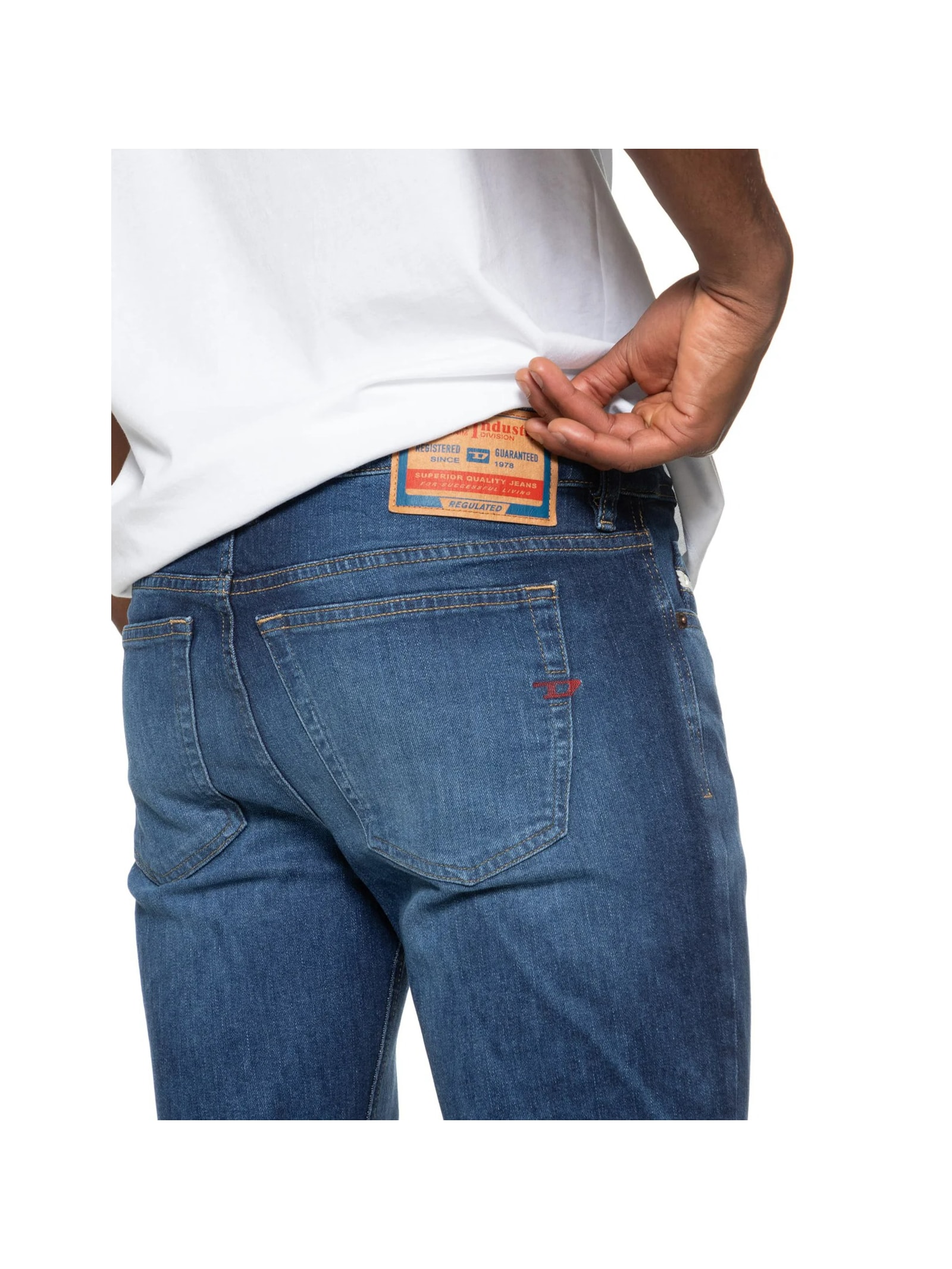 Calça Masculina 1979 Sleenker L.32 Trouse Azul Diesel