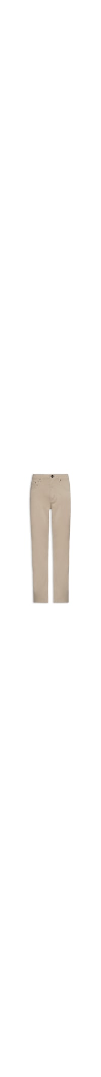 Calça Masculina 5 Pockets Chino Slim Fit Color Comfort - Marrom