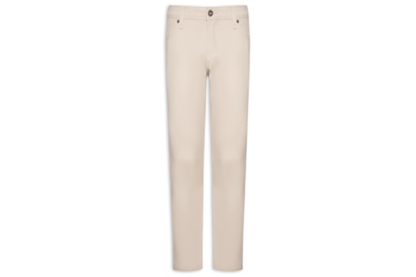 Calça Masculina 5 Pockets Glenn Dylan Original - Bege
