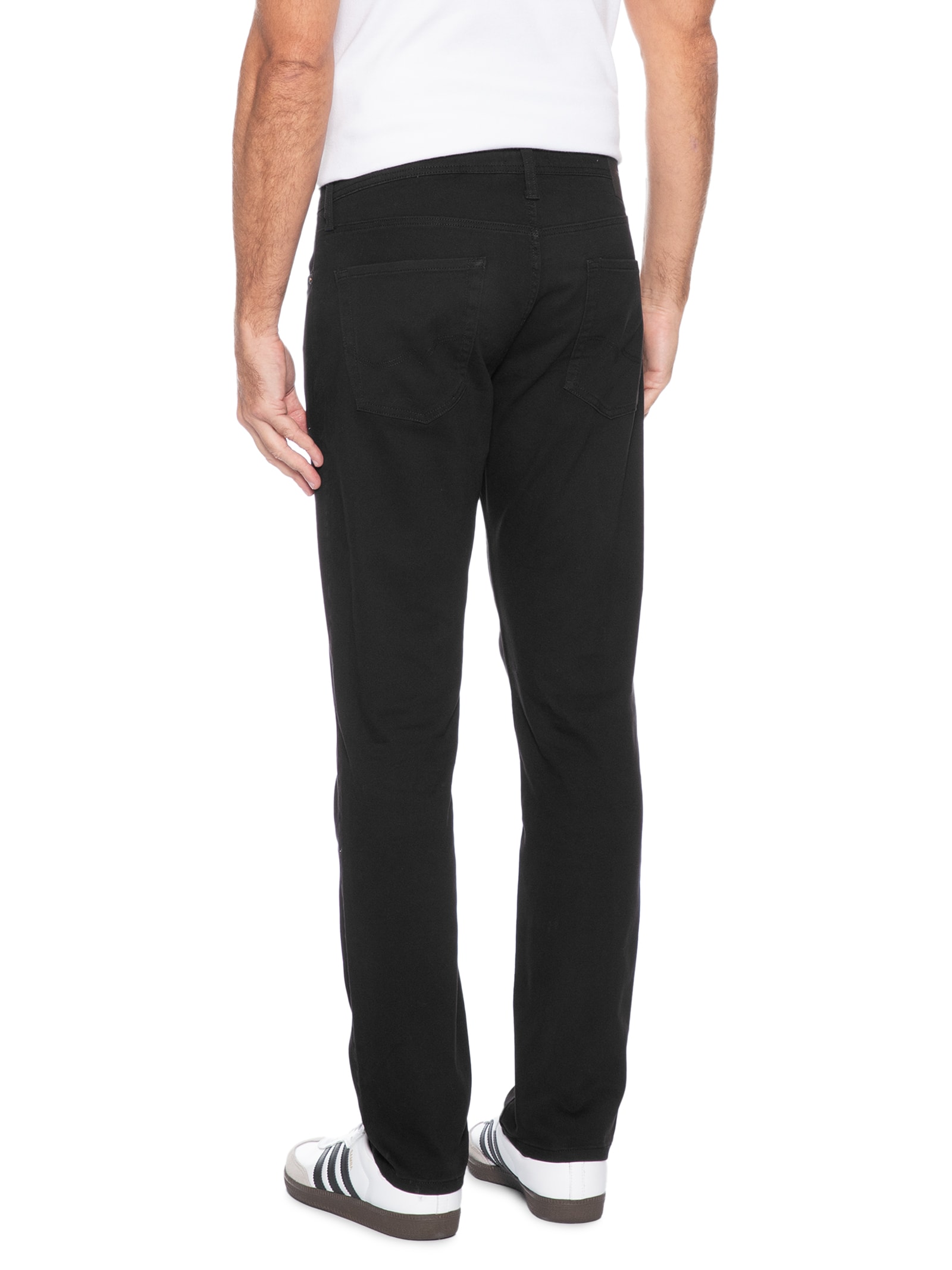Calça Masculina 5 Pockets Glenn Dylan Original Preto Jack & Jones
