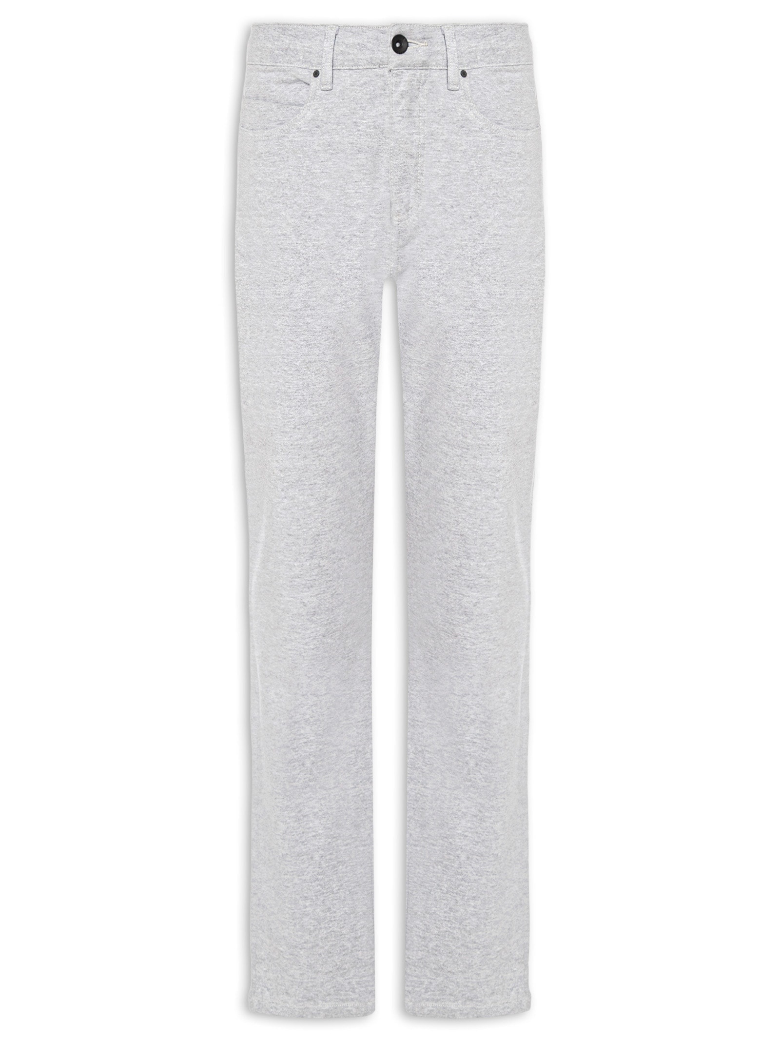 Calça Masculina 5 Pockets Moletom Cinza Reserva