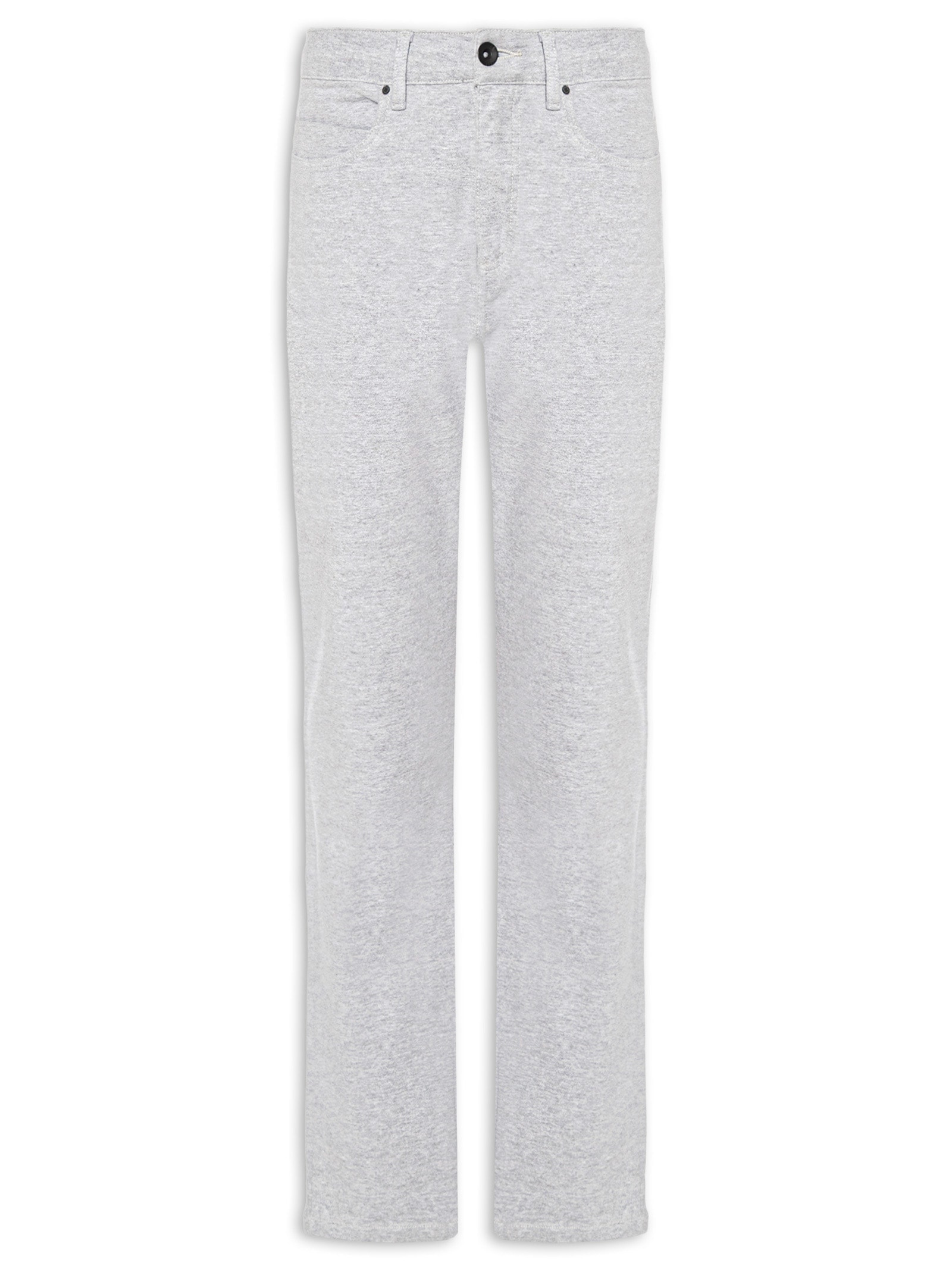 Calça Masculina 5 Pockets Moletom Cinza Reserva