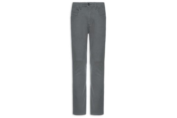 Calça Masculina 5 Pockets Moletom - Cinza