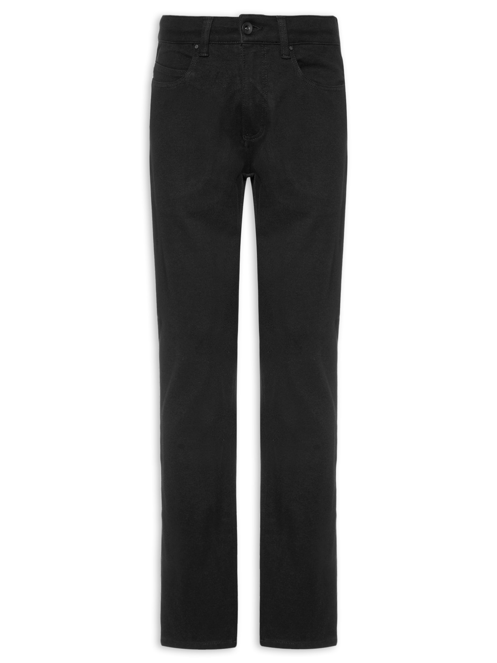 Calça Masculina 5 Pockets Moletom Preto Reserva