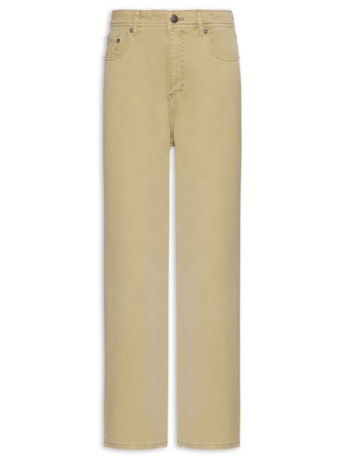 Calça Masculina 5 Pockets Original Fit – Bege