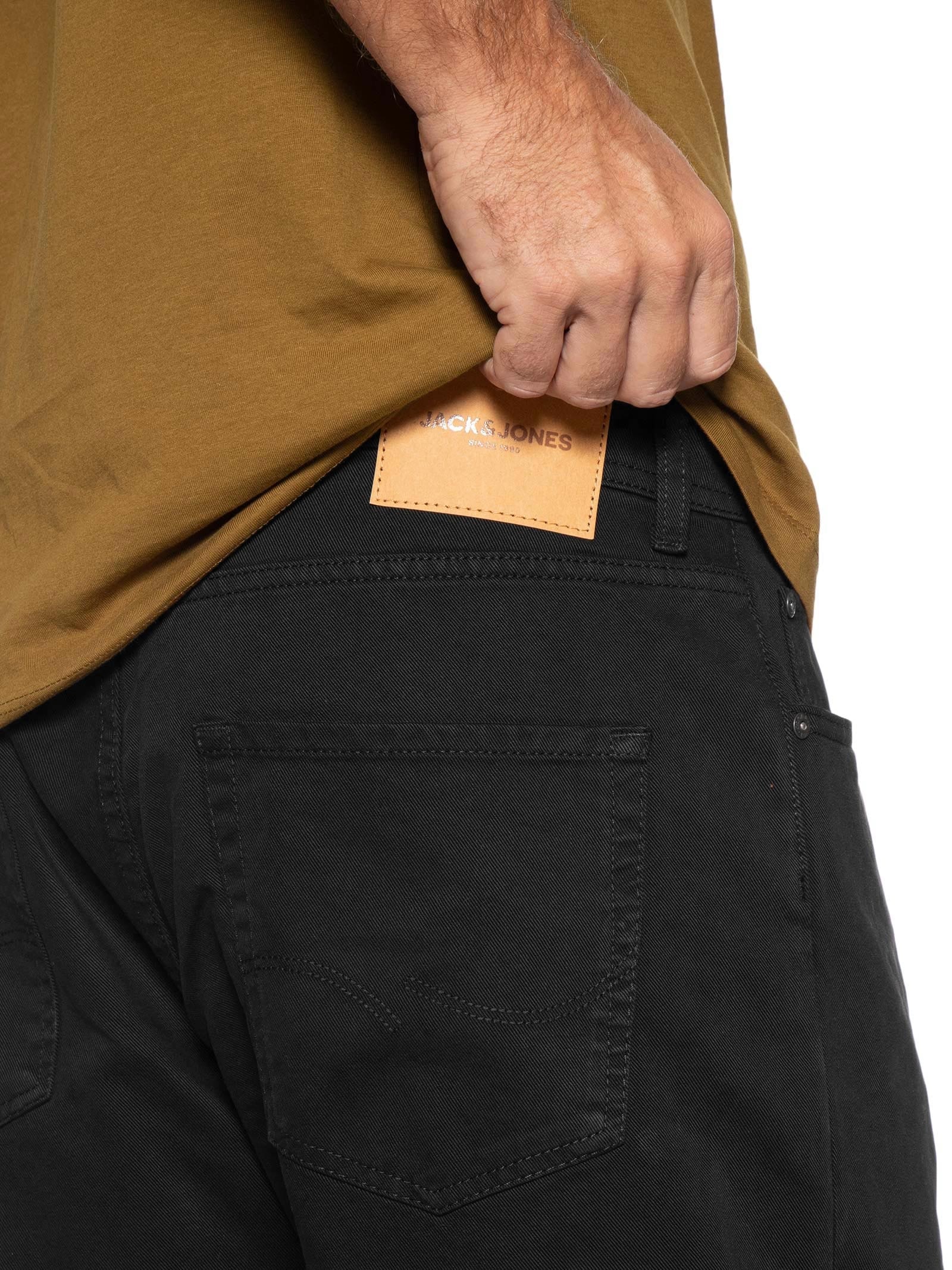 Calça Masculina 5 Pockets Original Fit Preto Jack & Jones