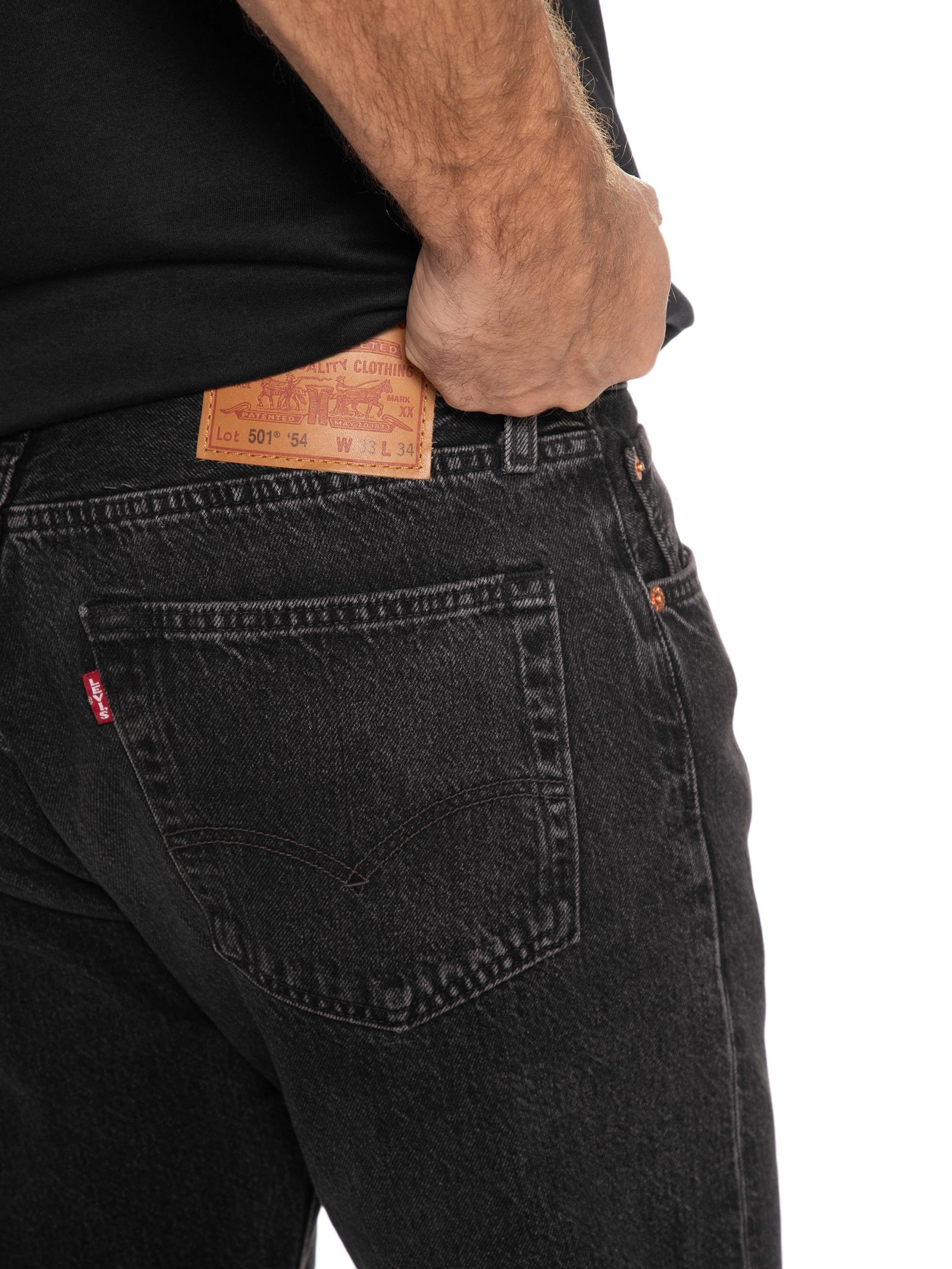 Levi'S Calça Masculina 501® Preto - Main Image