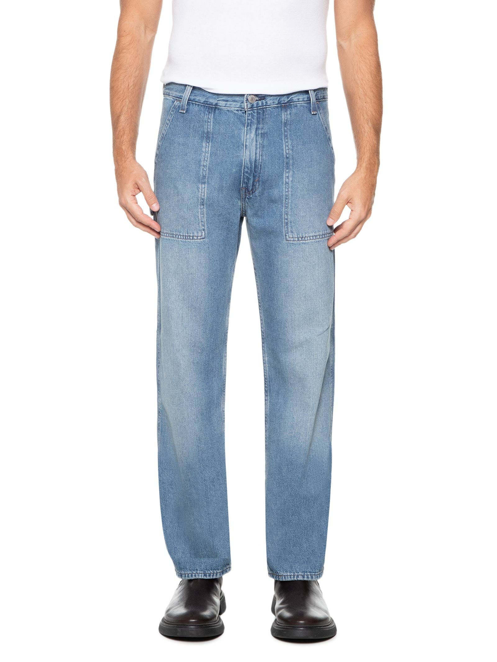 Calça Masculina 555 Relaxed Strt Utility Azul Levi's