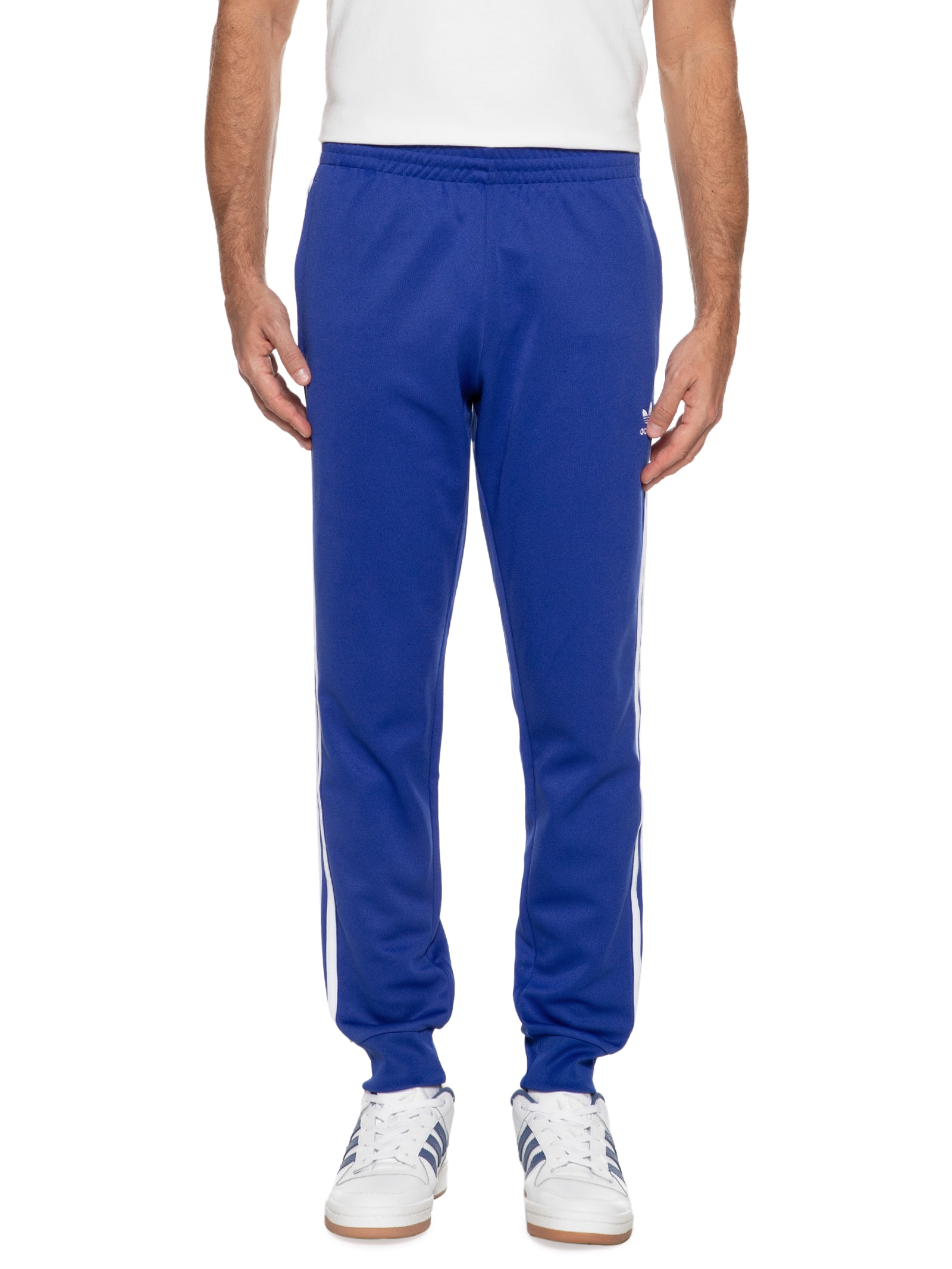 Calça Masculina Adicolor Classics Sst Azul Adidas Originals