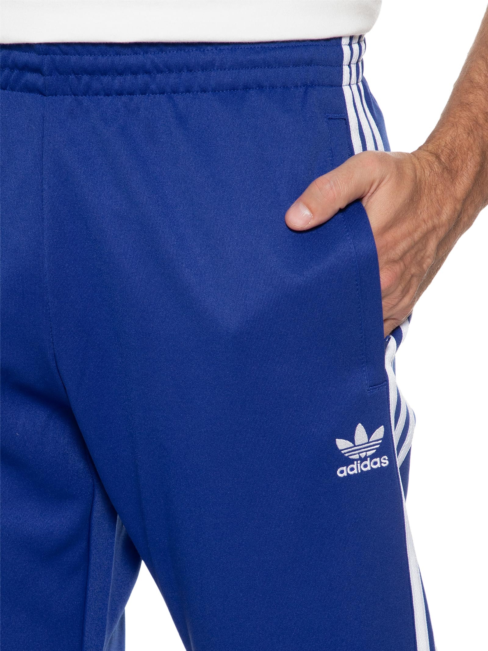 Calça Masculina Adicolor Classics Sst Azul Adidas Originals