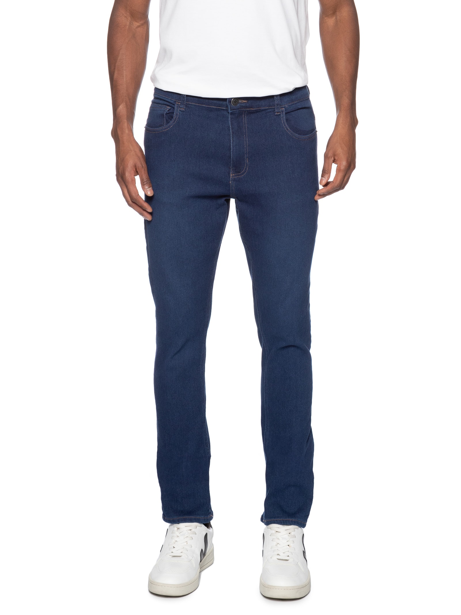 Calça Masculina Adulto Azul Hering