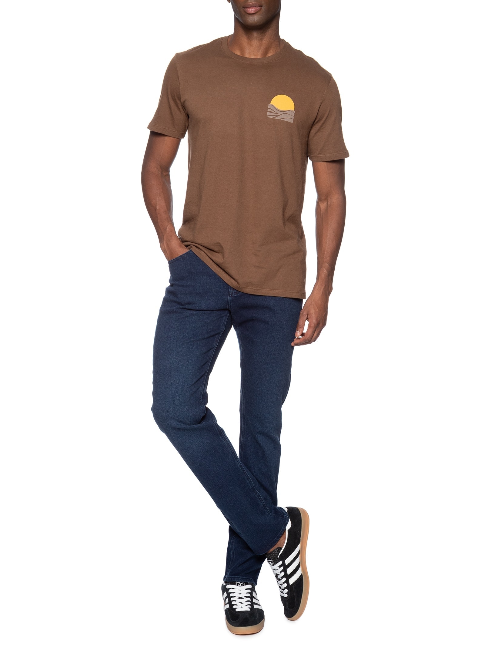 Calça Masculina Adulto Azul Hering