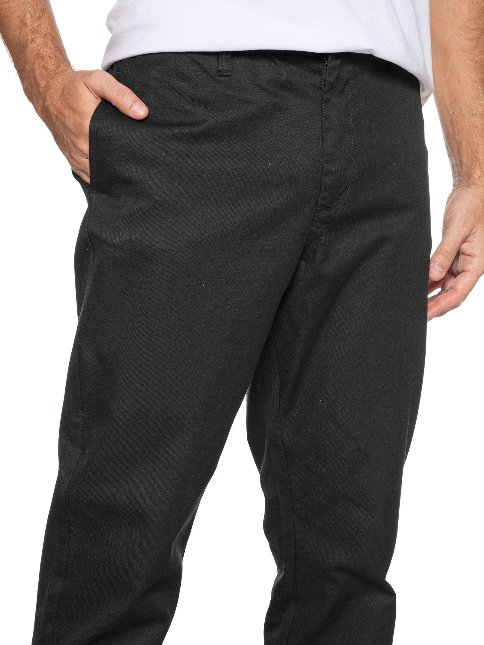 Calça Masculina Adulto Preto  Hering