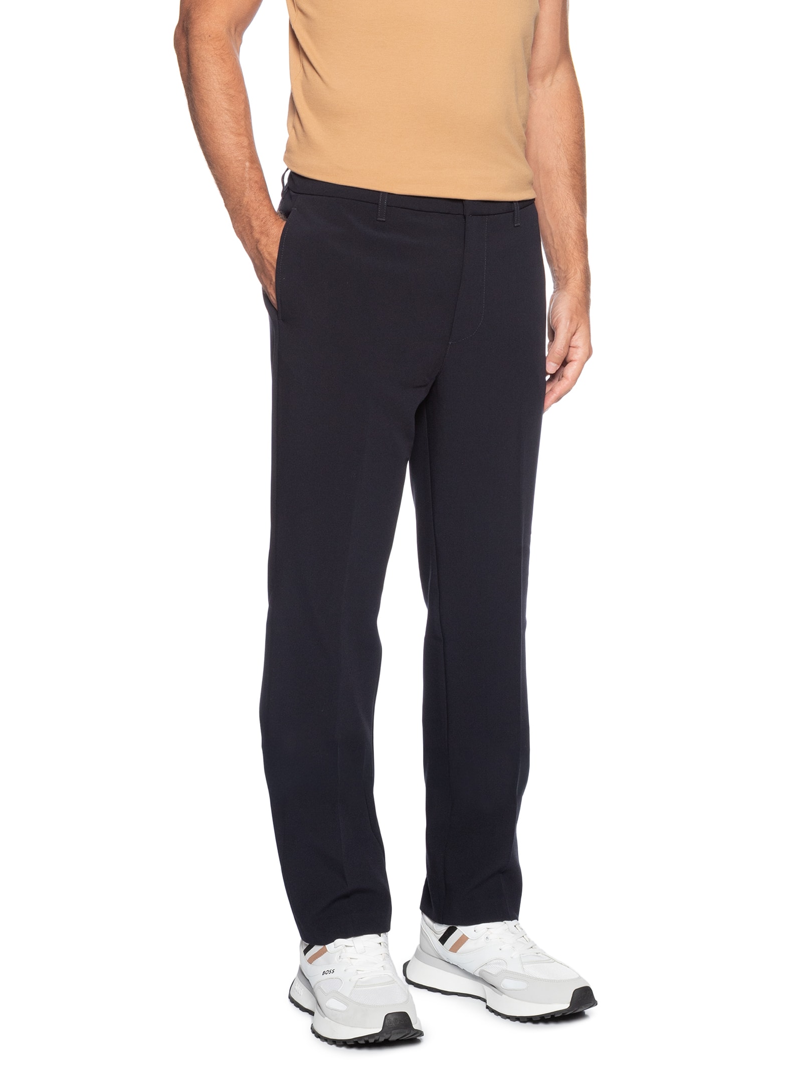 Calça Masculina Alfaiataria Azul Emporio Armani