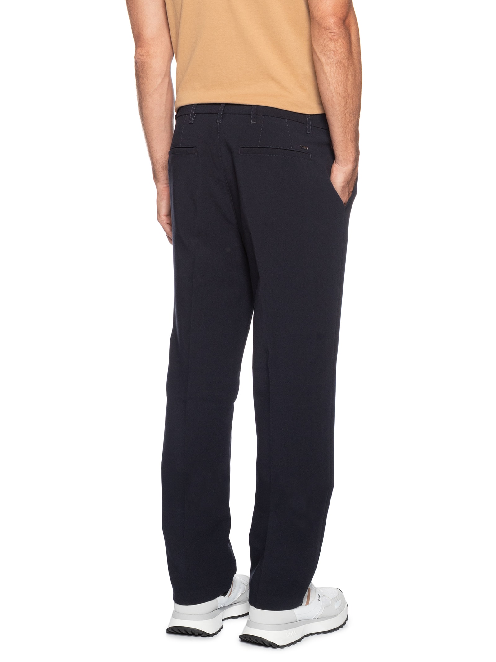 Calça Masculina Alfaiataria Azul Emporio Armani