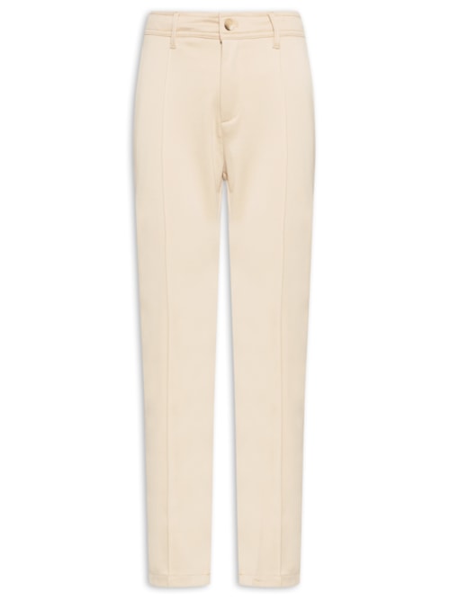 Calça Masculina Alfaiataria Comfy Slim – Bege