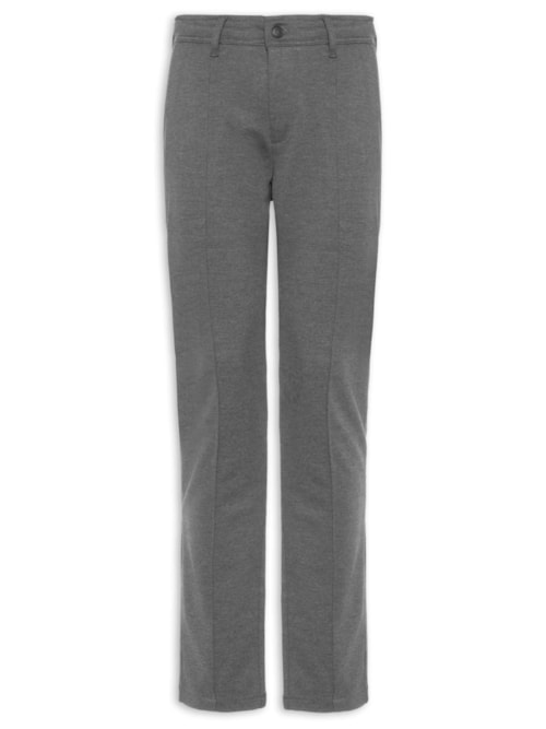 Calça Masculina Alfaiataria Comfy Slim – Cinza