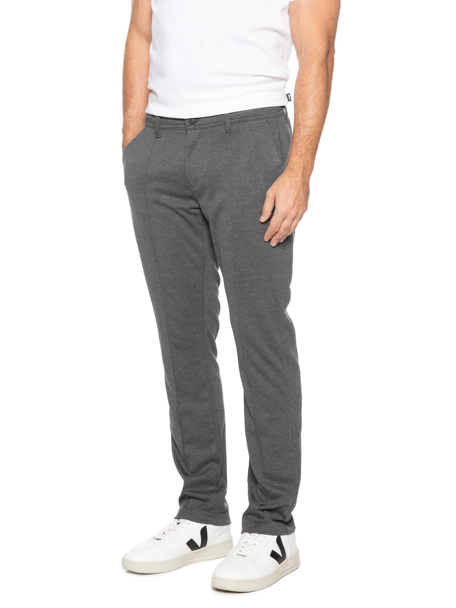 Calça Masculina Alfaiataria Comfy Slim Cinza '2 Essential