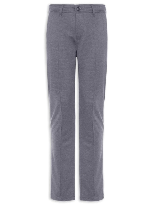 Calça Masculina Alfaiataria Comfy Slim – Cinza