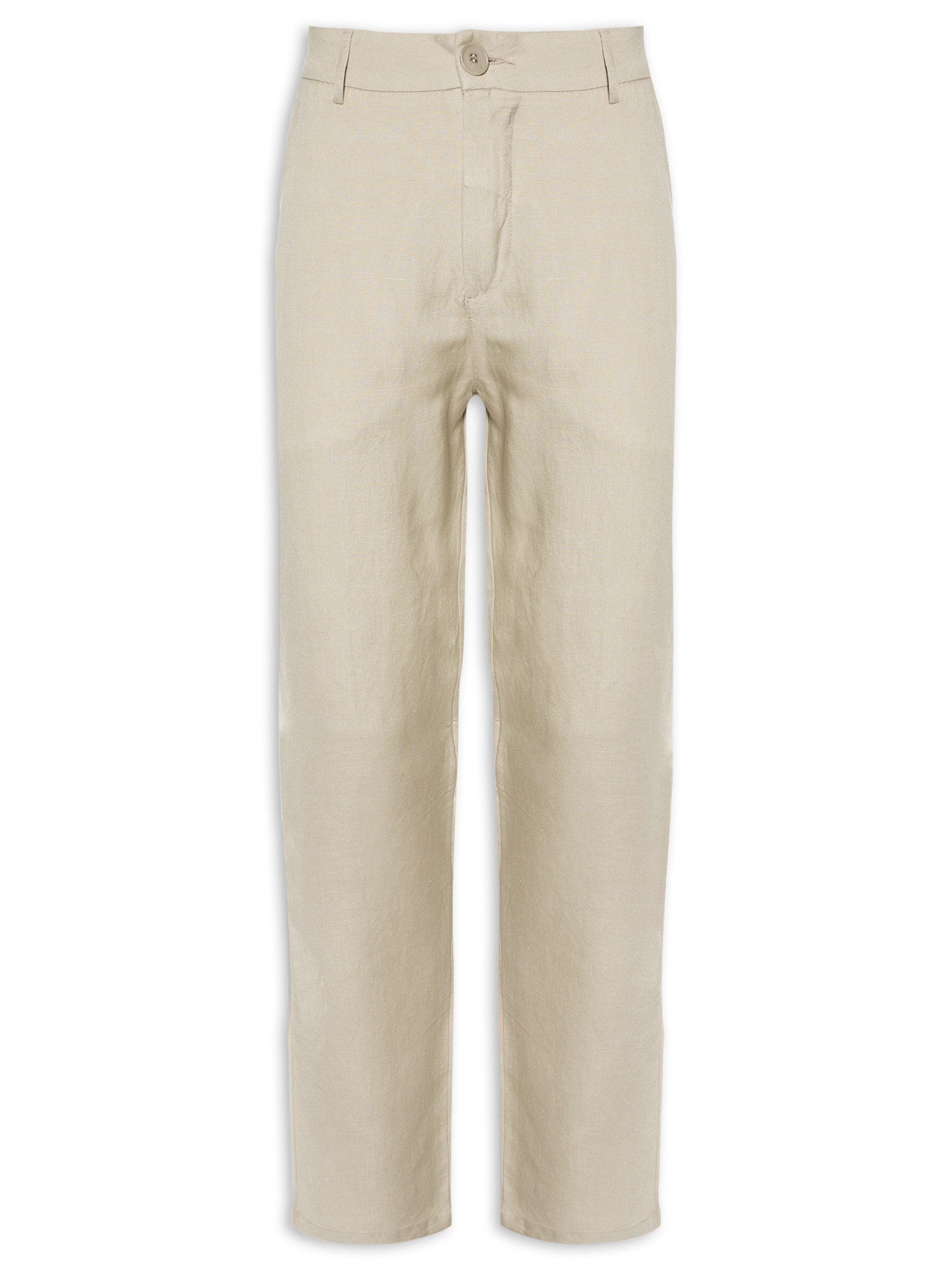 Calça Masculina Alfaiataria Fluid Linen Bege Osklen