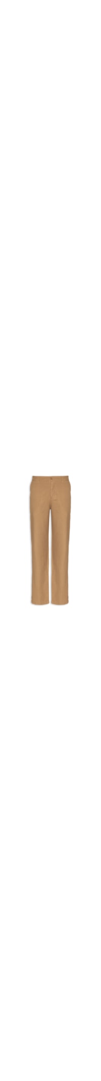 Calça Masculina Alfaiataria Fluid Linen - Marrom