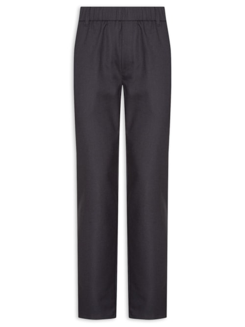 Calça Masculina Alfaiataria Knit - Cinza