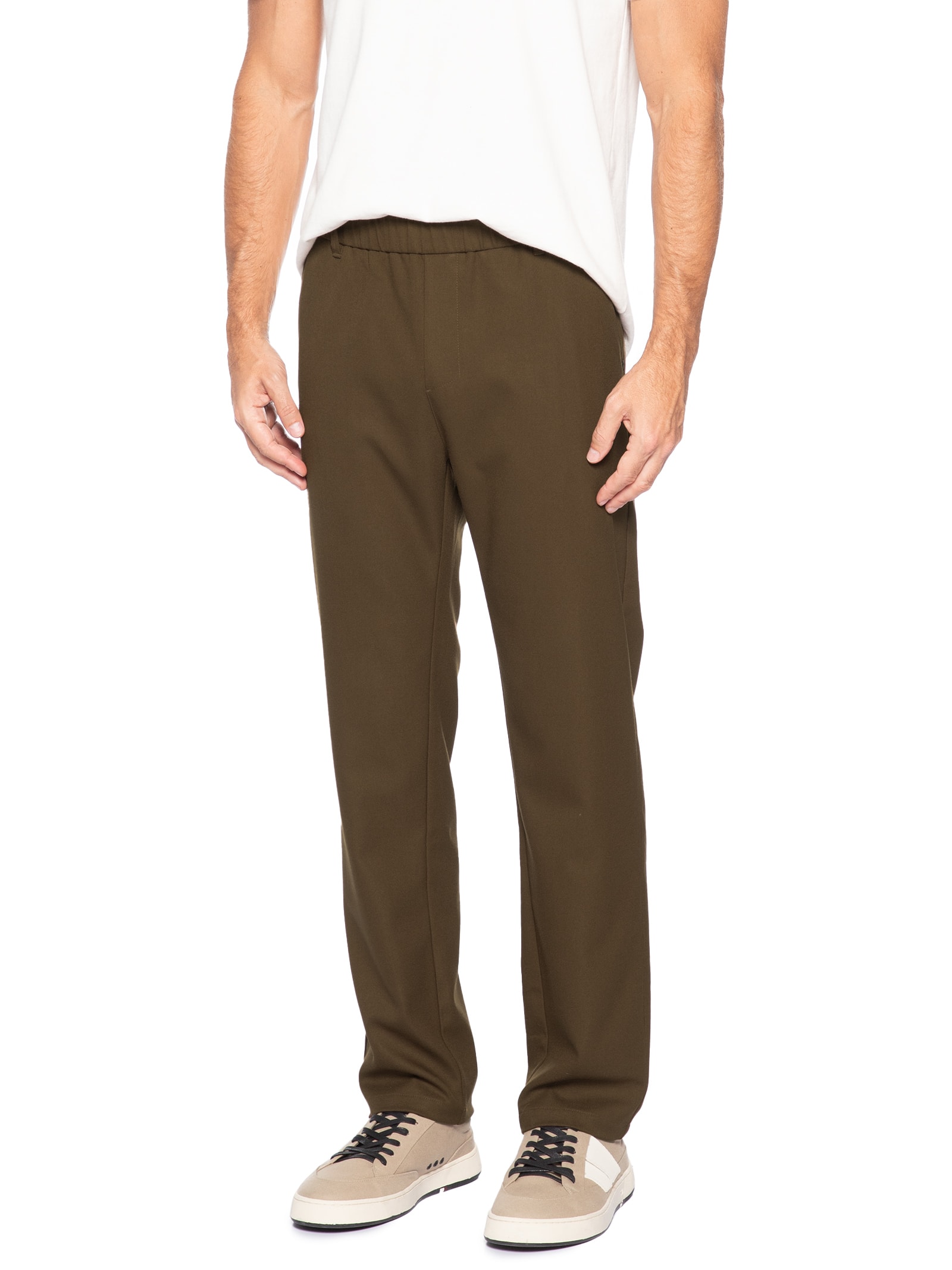 Calça Masculina Alfaiataria Knit Marrom Osklen