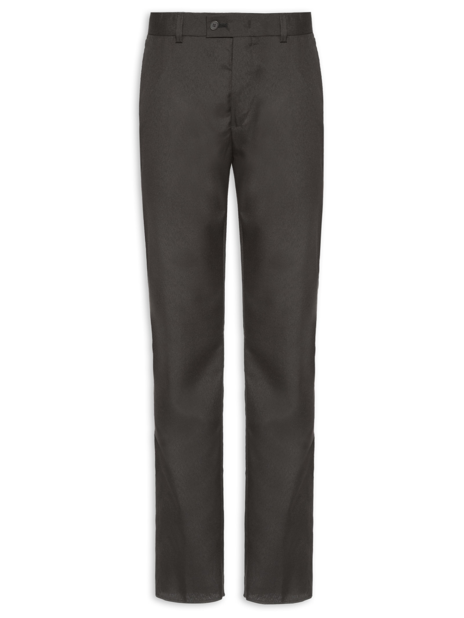 Calça Masculina Alfaiataria Maquinetada Galles Slim Marrom '2 Essential