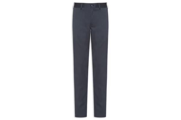Calça Masculina Alfaiataria Moderna Reta – Azul