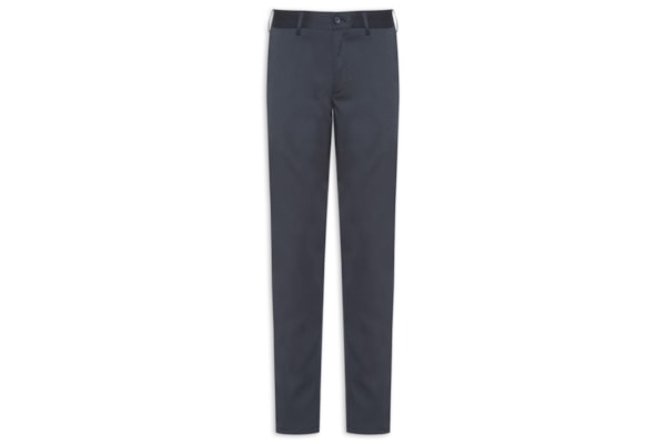 Calça Masculina Alfaiataria Moderna Reta – Azul