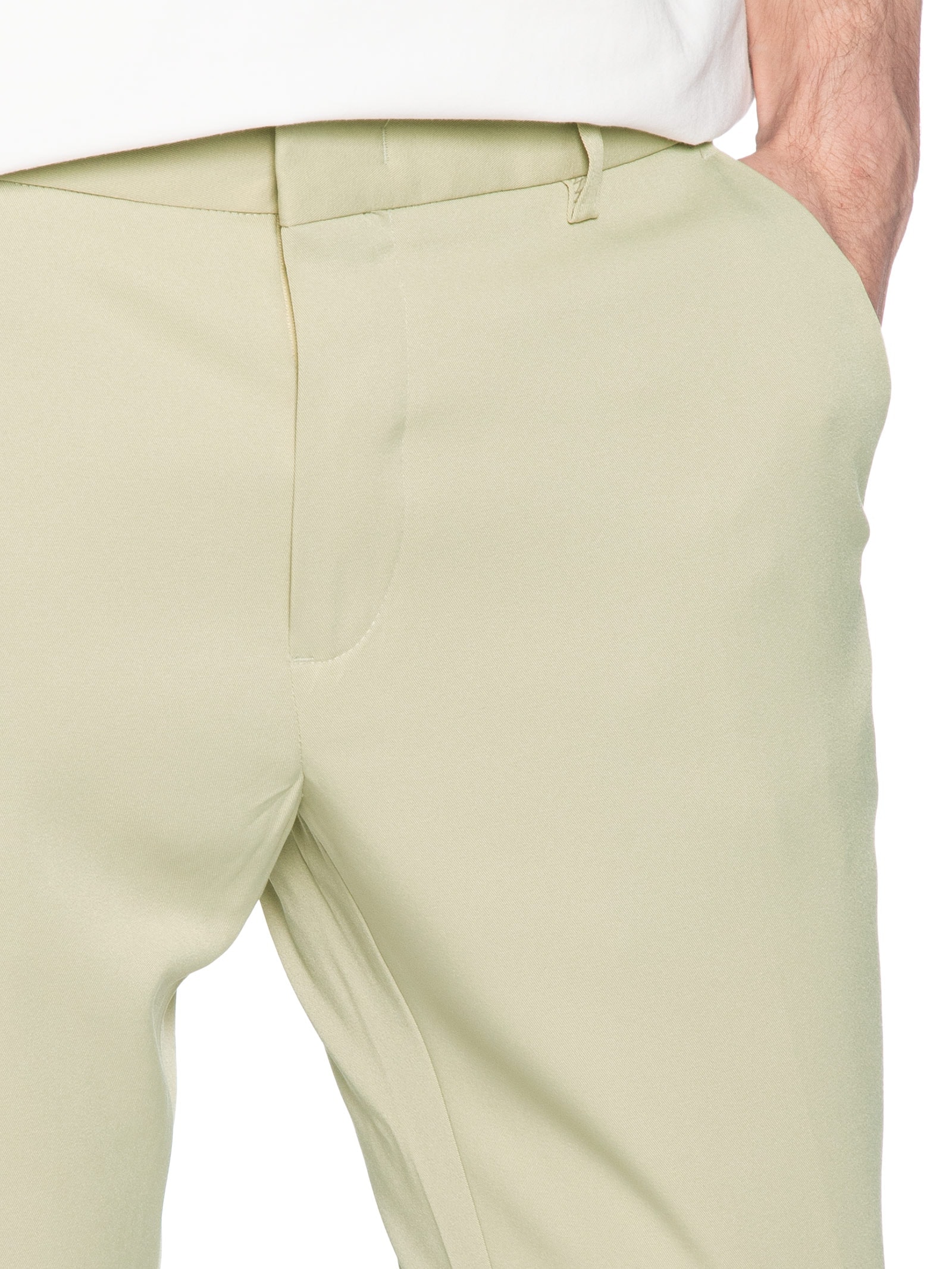 Calça Masculina Alfaiataria Moderna Two Bege '2 Essential