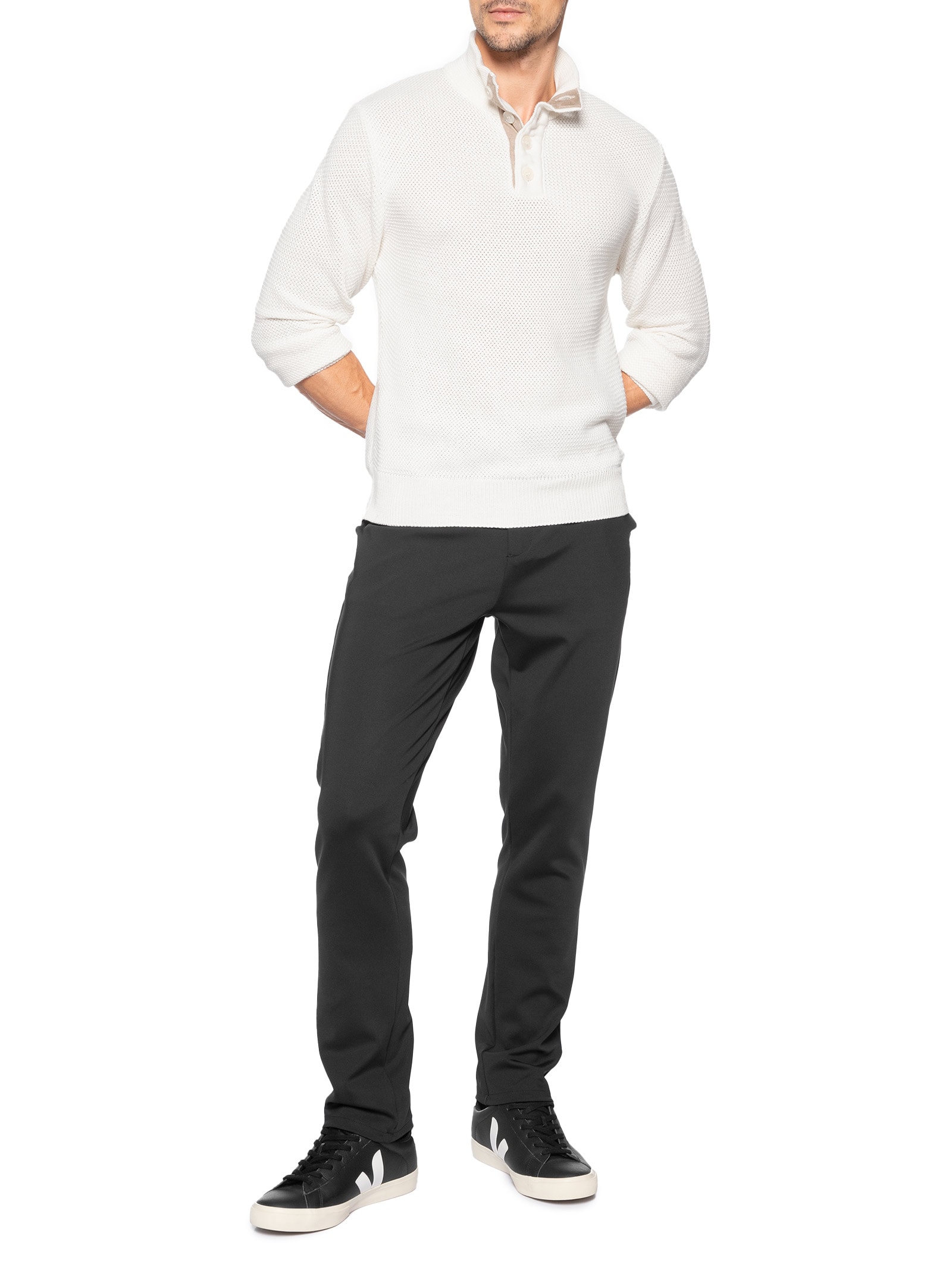 Calça Masculina Alfaiataria Move Preto Sergio K