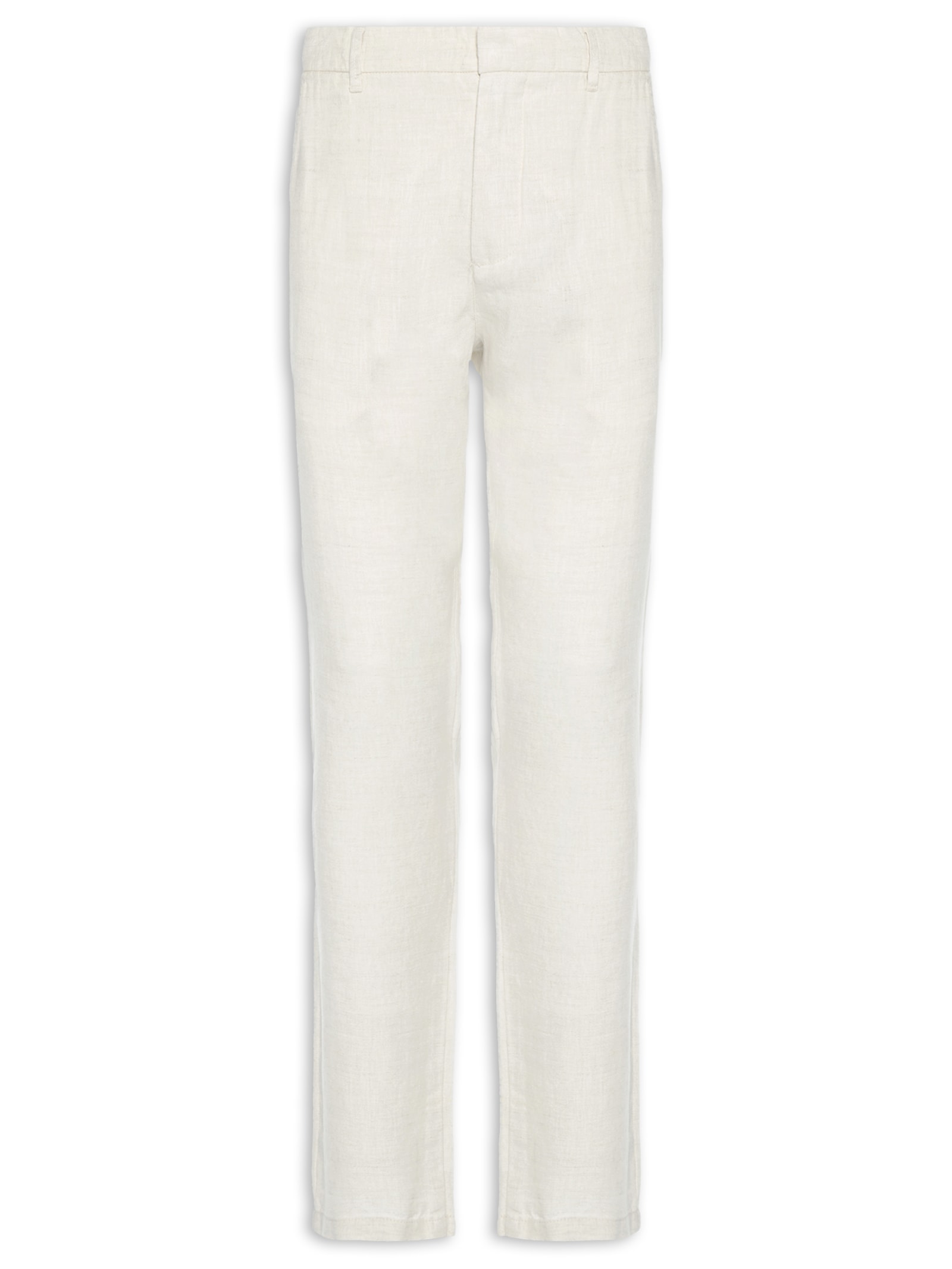 Calça Masculina Alfaiataria Puro Linho Off White Pineapple