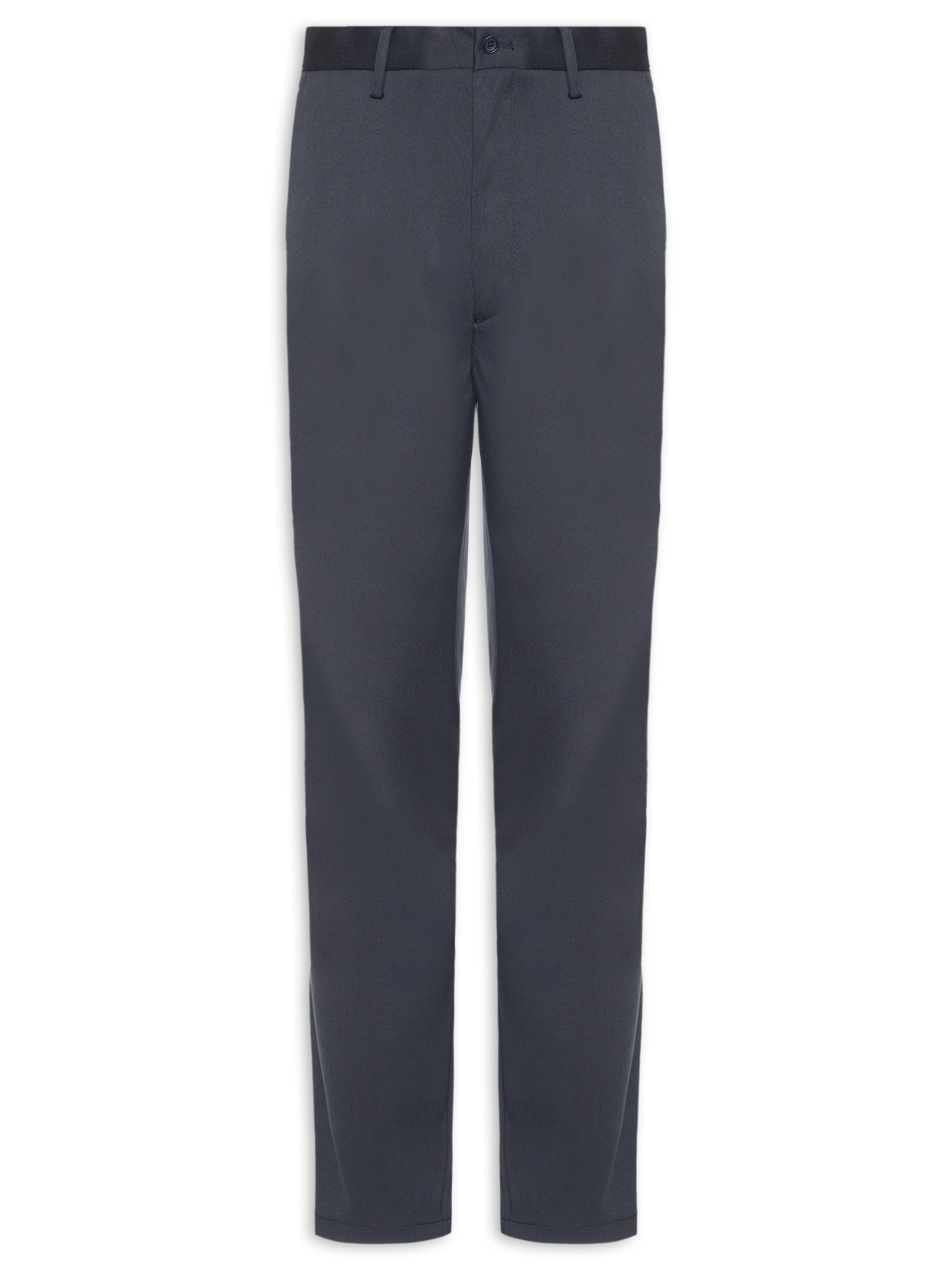 Calça Masculina Alfaiataria Reta Azul '2 Essential