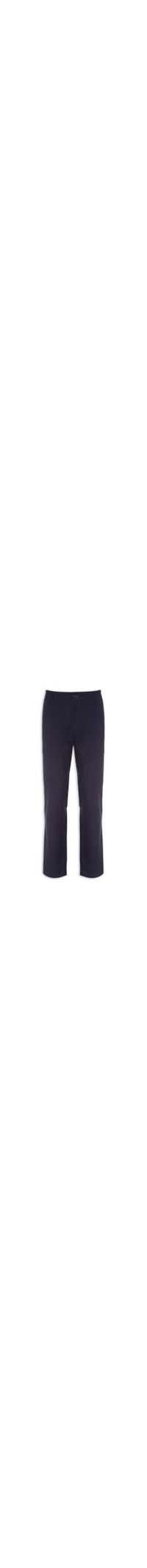 Calça Masculina Alfaiataria Reta Fluid Linen - Azul