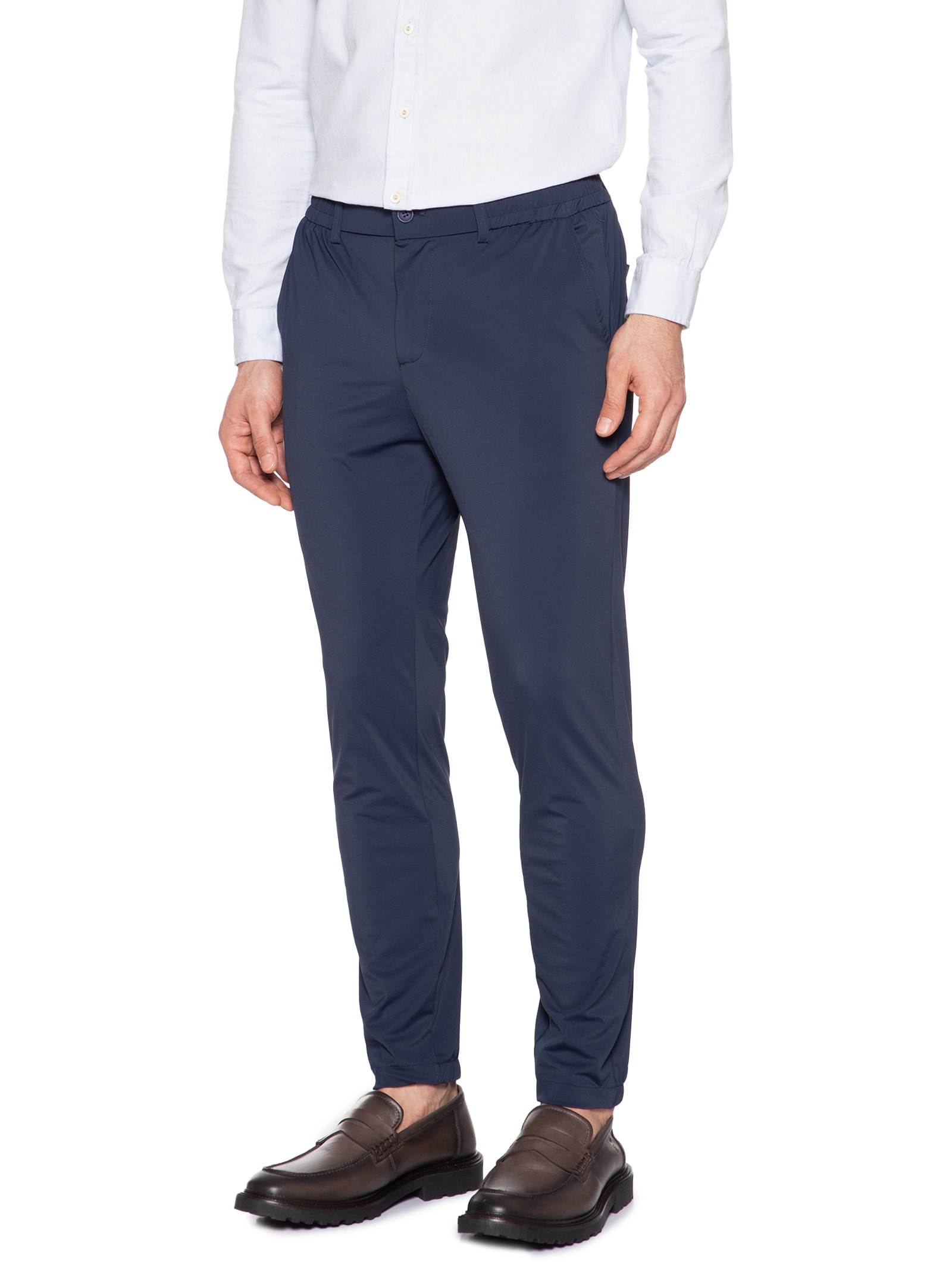 Calça Masculina Alfaiataria Tech Azul '2 Essential