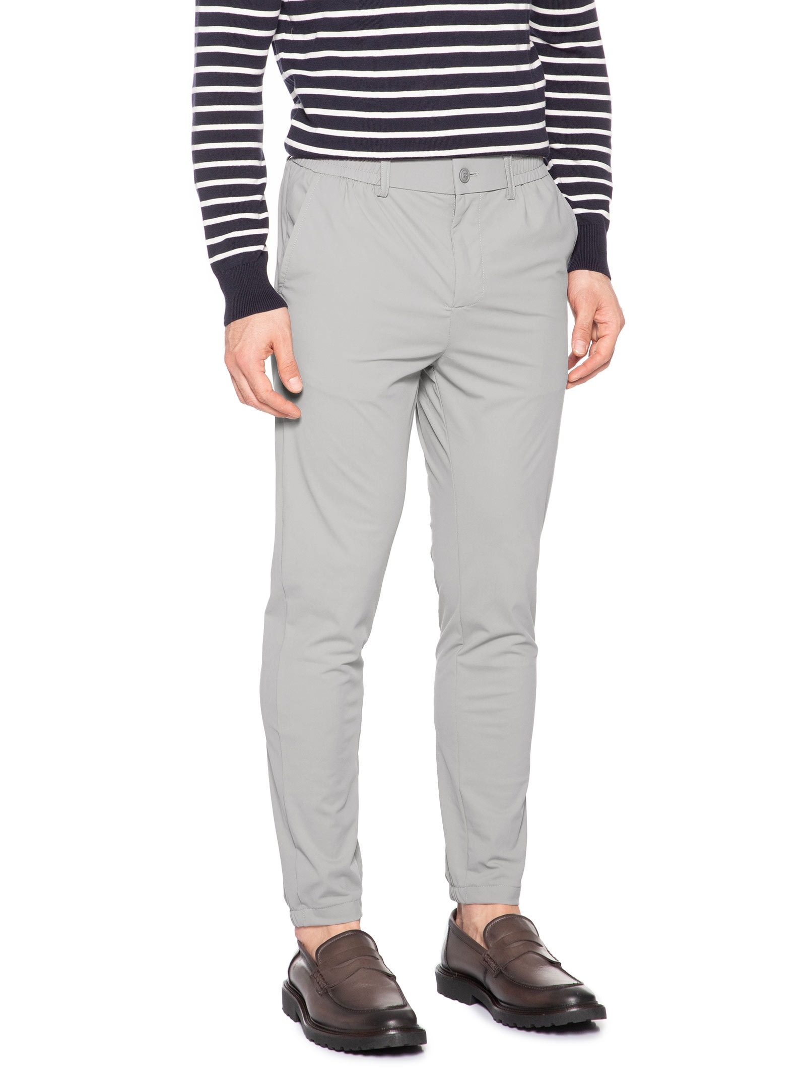 Calça Masculina Alfaiataria Tech Cinza '2 Essential