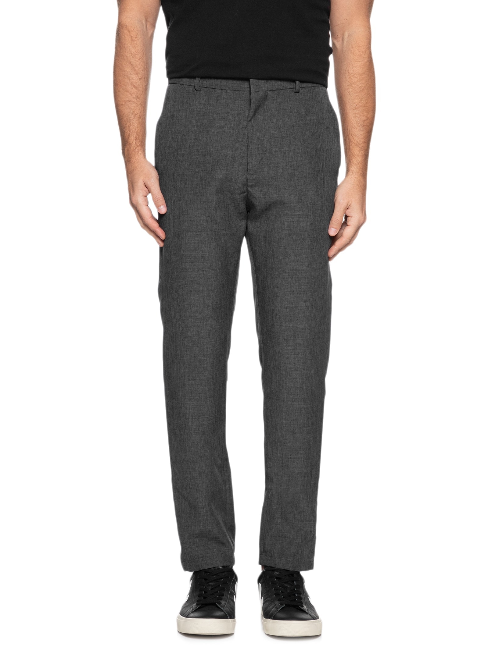 Calça Masculina Alfaiataria Urban Reta Preto '2 Essential
