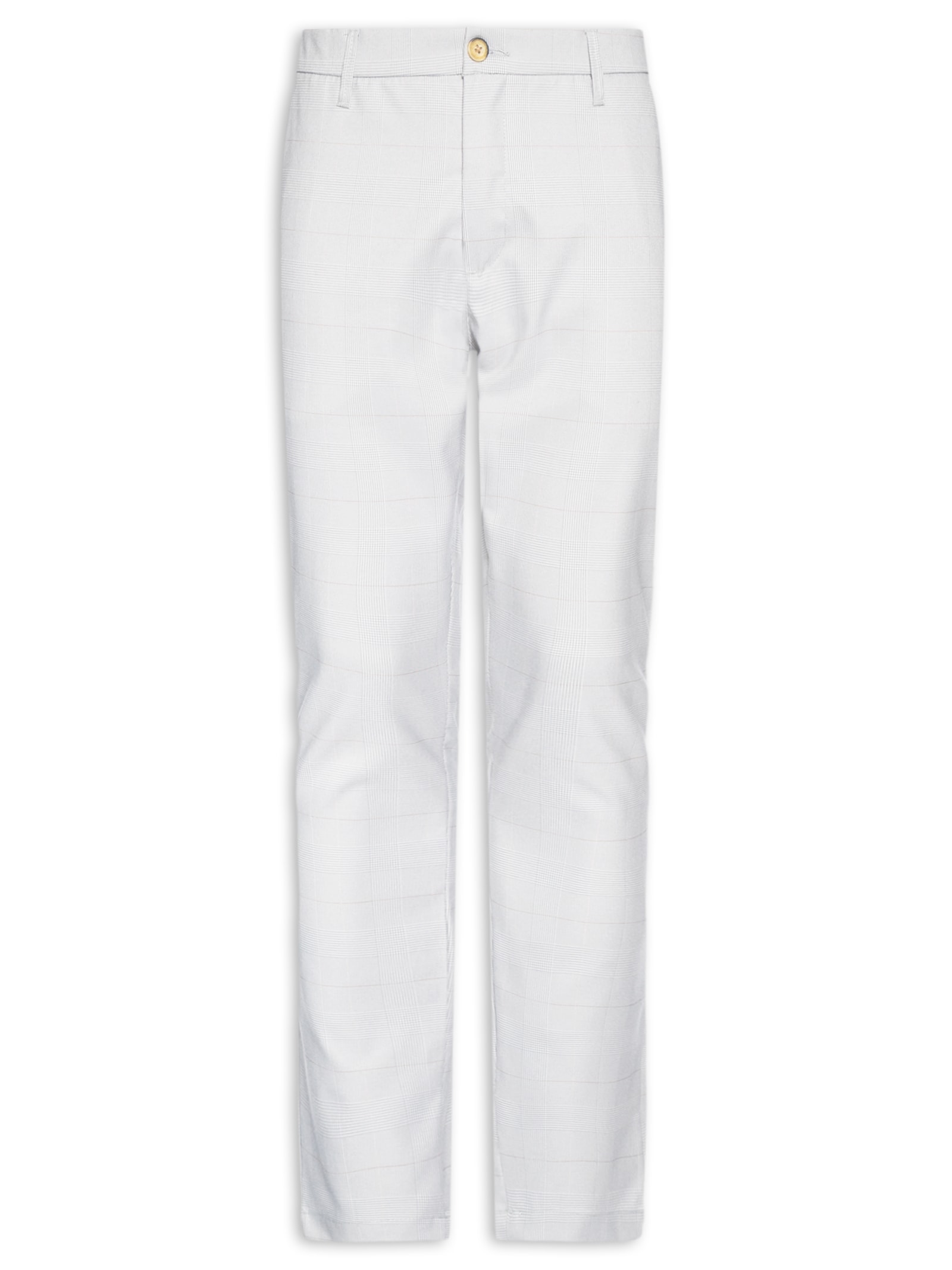 Calça Masculina Alfaitaria Elástico Cinza Sergio K