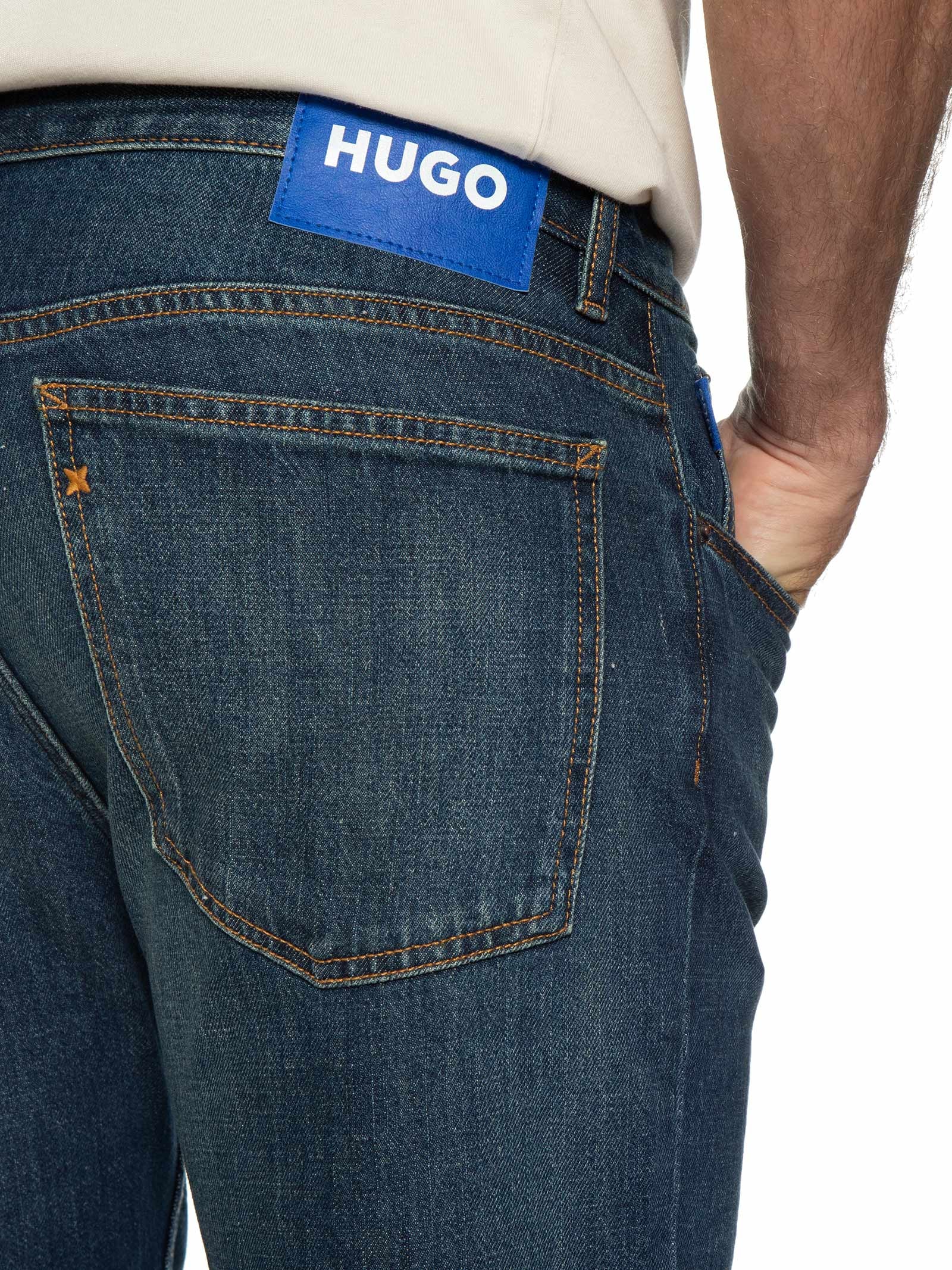 Calça Masculina Ash Azul Hugo