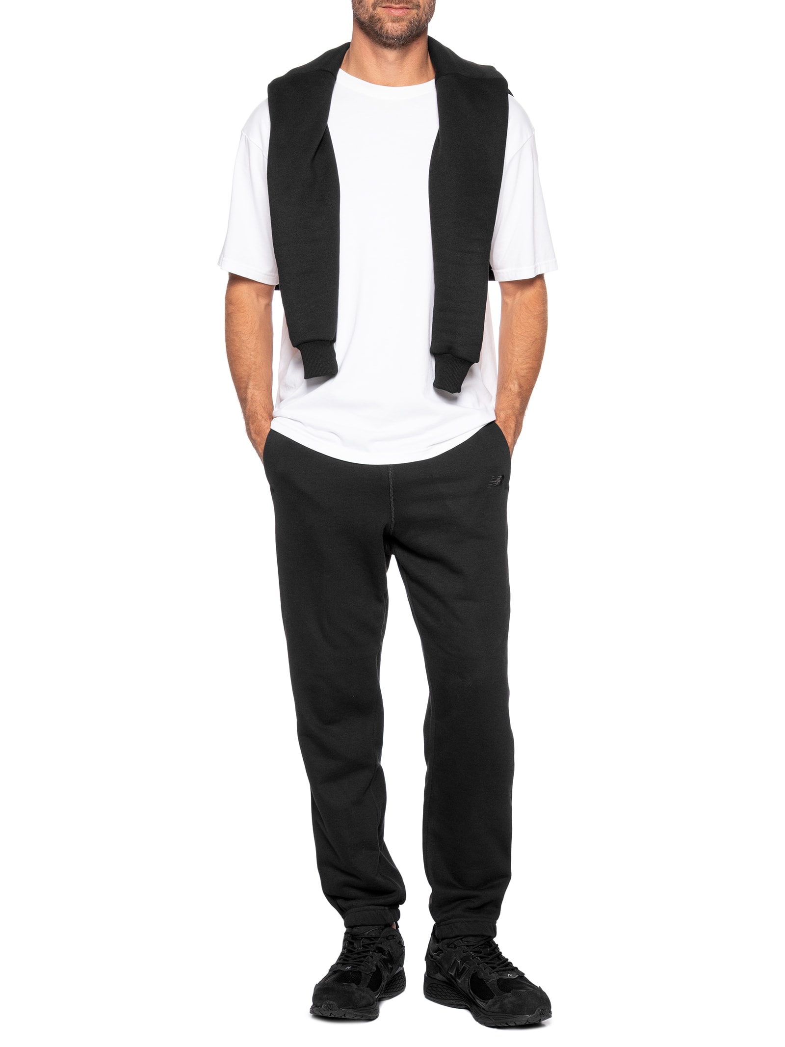 Calça Masculina Athletics Small Logo Preto New Balance