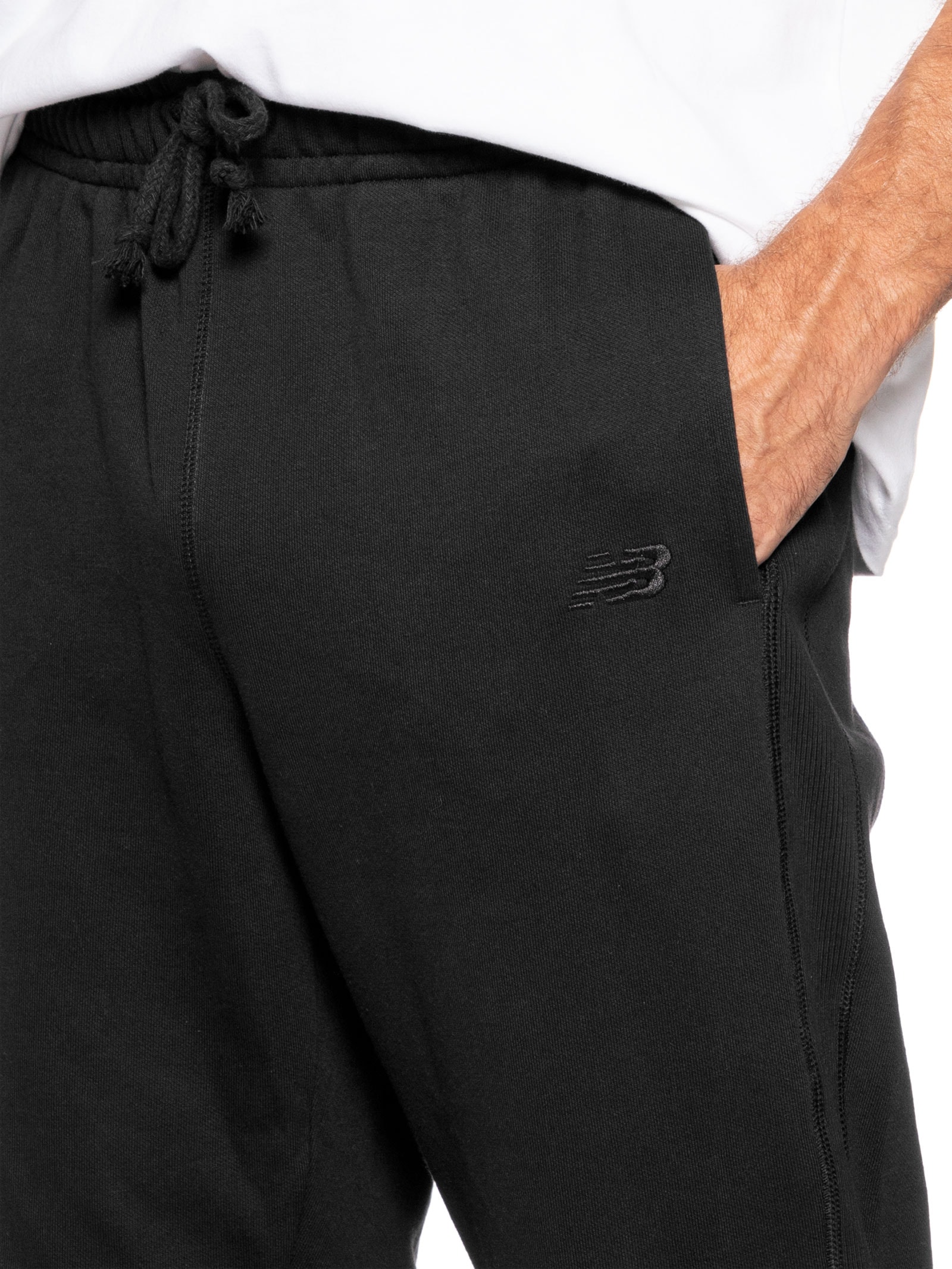 Calça Masculina Athletics Small Logo Preto New Balance