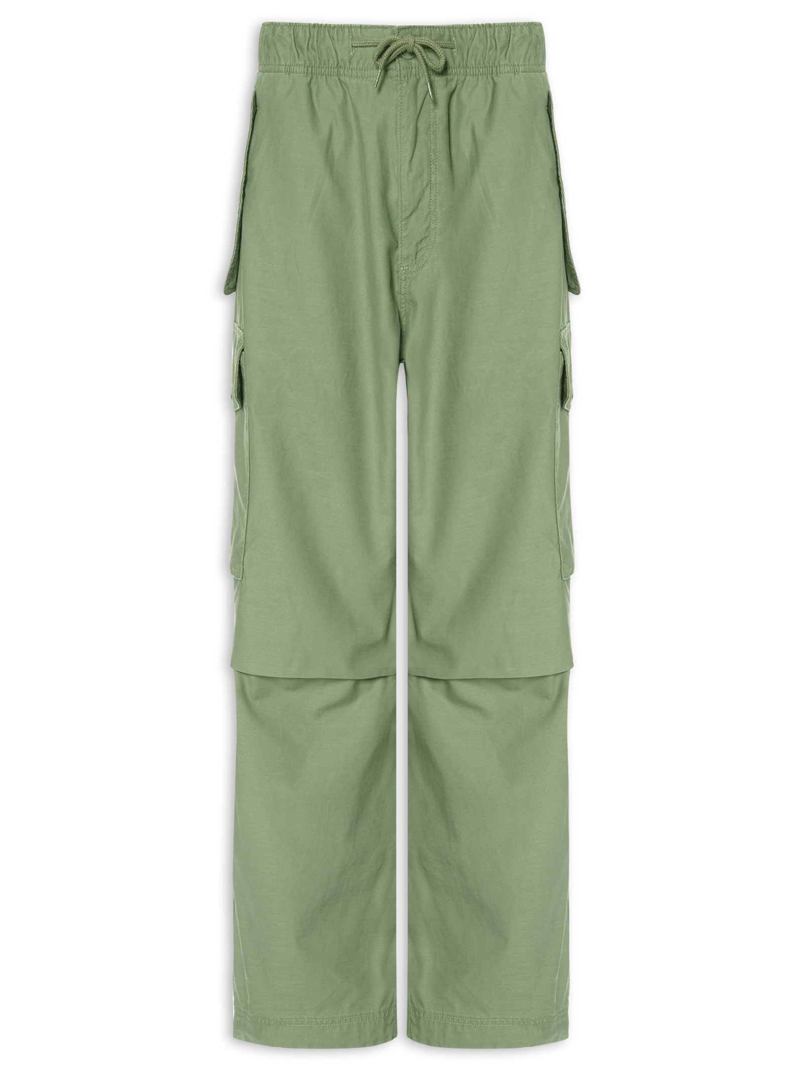 Calça Masculina Baggy Field Cargo Sarja Verde Levi's