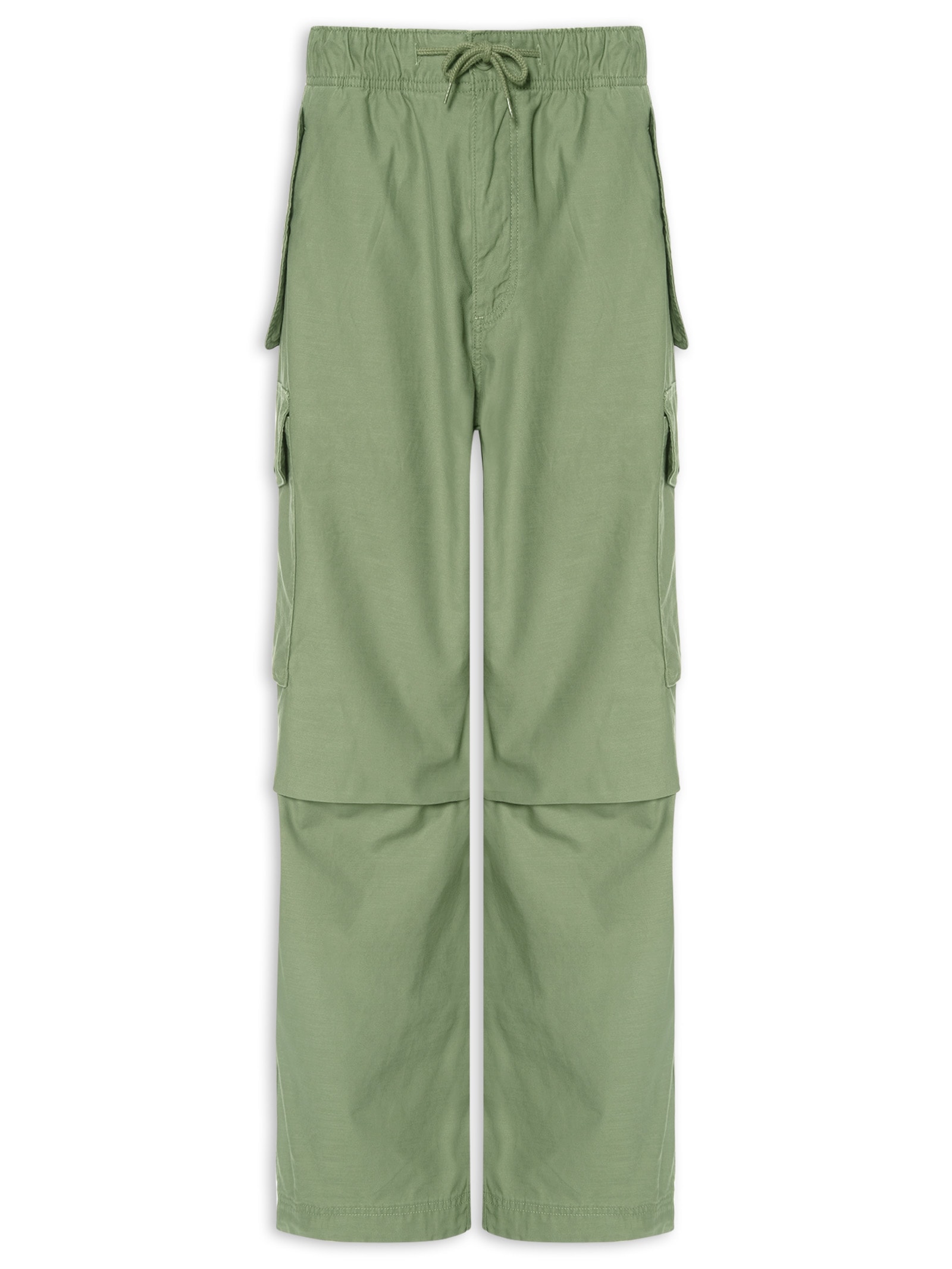 Calça Masculina Baggy Field Cargo Sarja Verde Levi's