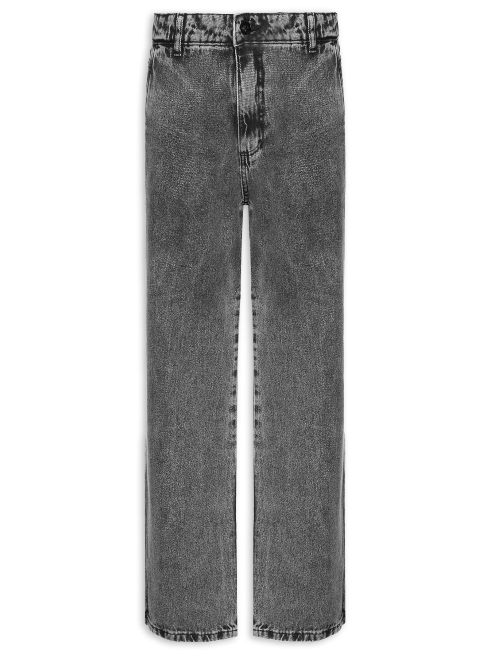 Calça Masculina Baggy Jeans Preto Basiq Men